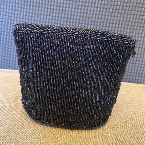 Todd Anthony New York Vintage Beaded Elegant Clutch Handbag Purse - Picture 4 of 10
